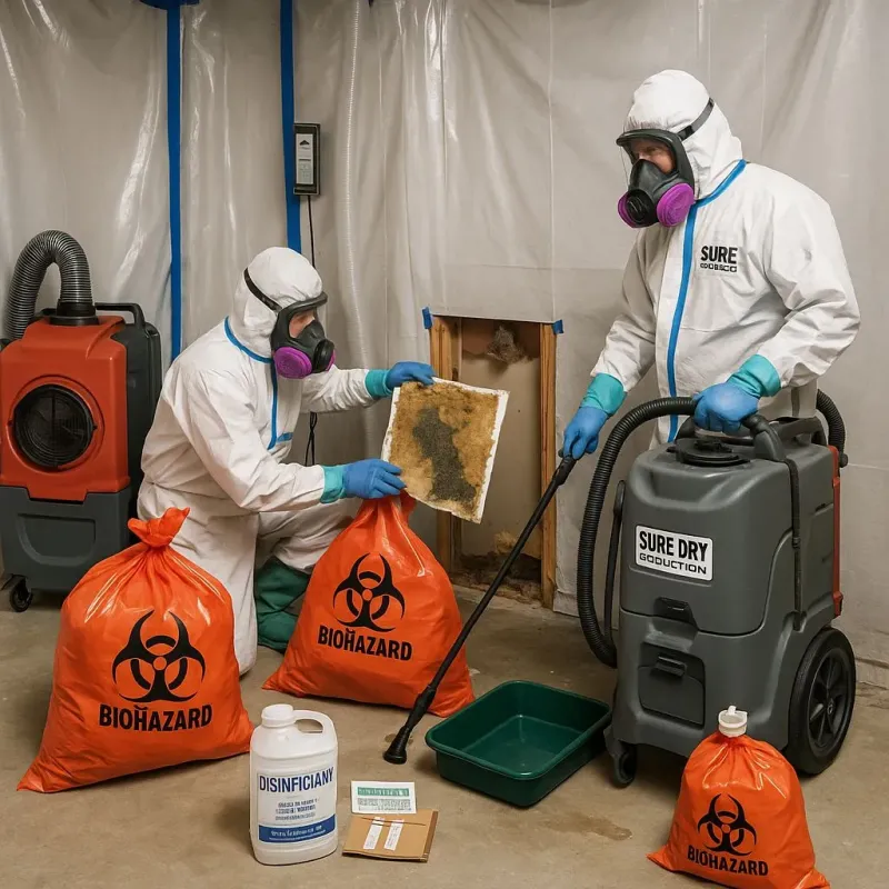 Contaminated Water Handling Protocols process in Cumberland, VA
