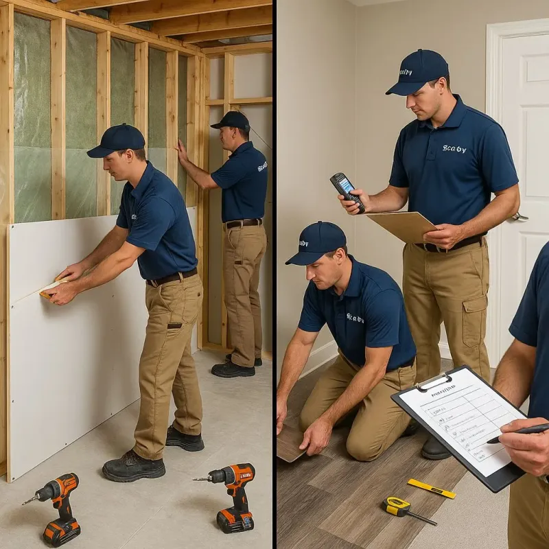 Repairs and Reconstruction process in Cumberland, VA