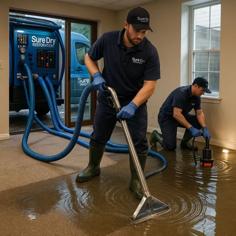 Water Extraction and Removal process in Cumberland, VA